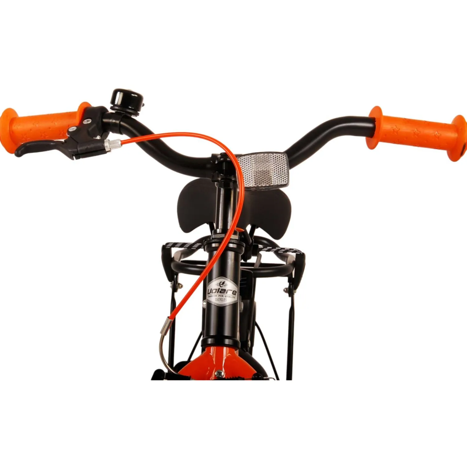 Volare Thombike Fiets - 12 inch - Zwart Oranje> Clearance