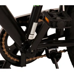 Volare Thombike Fiets - 24 inch - Zwart Groen New