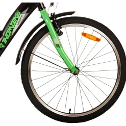 Volare Thombike Fiets - 24 inch - Zwart Groen New