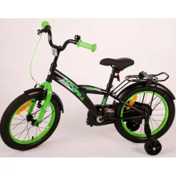 Volare Thombike Fiets - 16 inch - Zwart Groen- Online