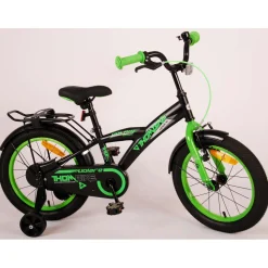 Volare Thombike Fiets - 16 inch - Zwart Groen- Online