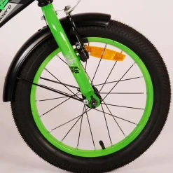 Volare Thombike Fiets - 16 inch - Zwart Groen- Online