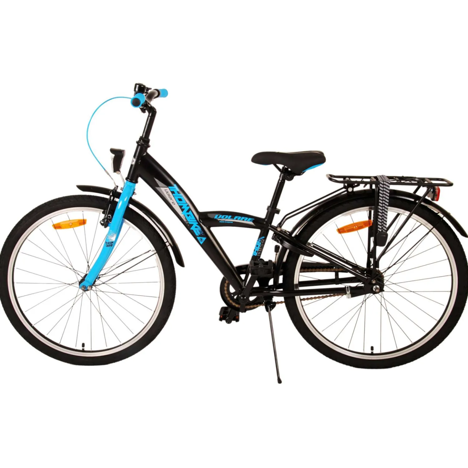 Volare Thombike Fiets - 24 inch - Zwart Blauw> Outlet
