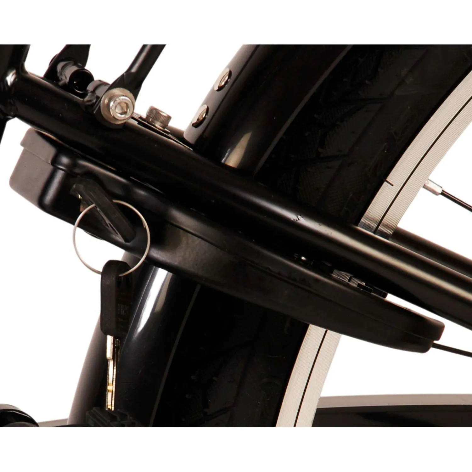 Volare Thombike Fiets - 24 inch - Zwart Blauw> Outlet