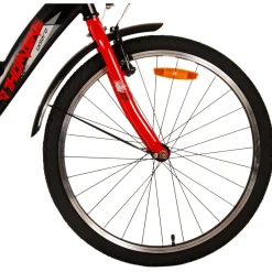 Volare Thombike Fiets - 24 inch - Zwart Rood><noscript><img width=
