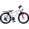 Volare XC Race Fiets - 20 inch - 7 speed - Wit Roze- Sale