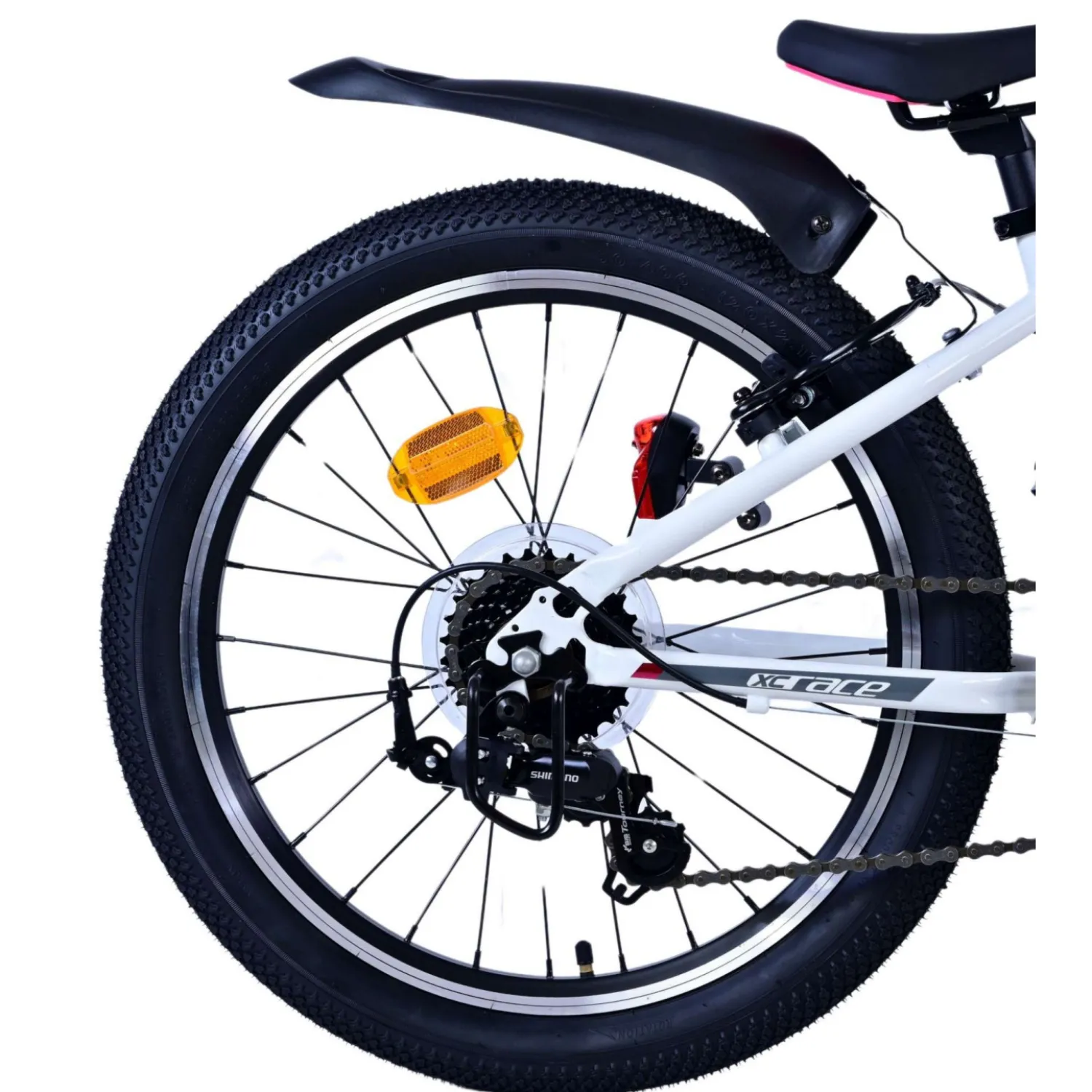 Volare XC Race Fiets - 20 inch - 7 speed - Wit Roze- Sale