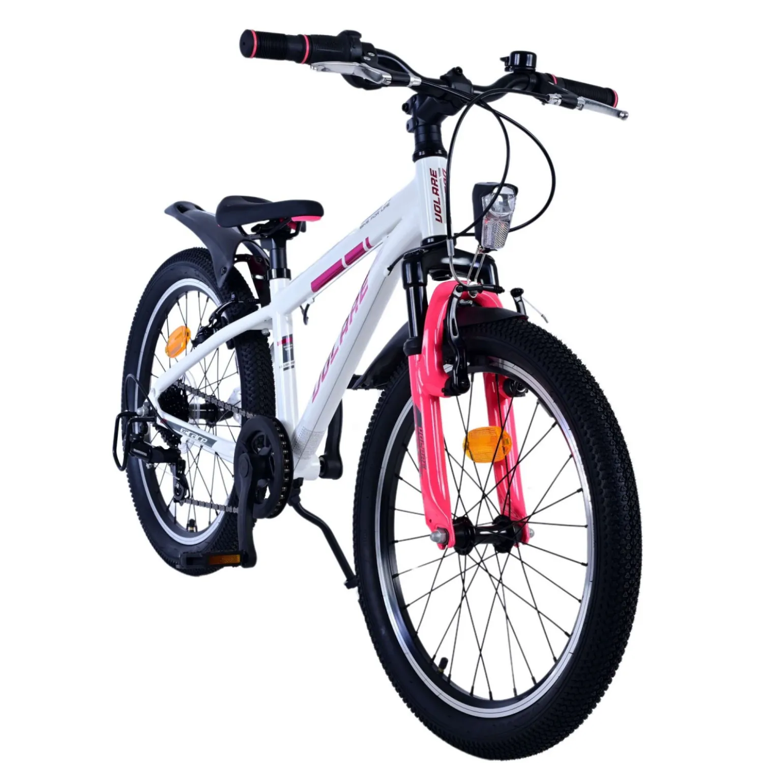 Volare XC Race Fiets - 20 inch - 7 speed - Wit Roze- Sale