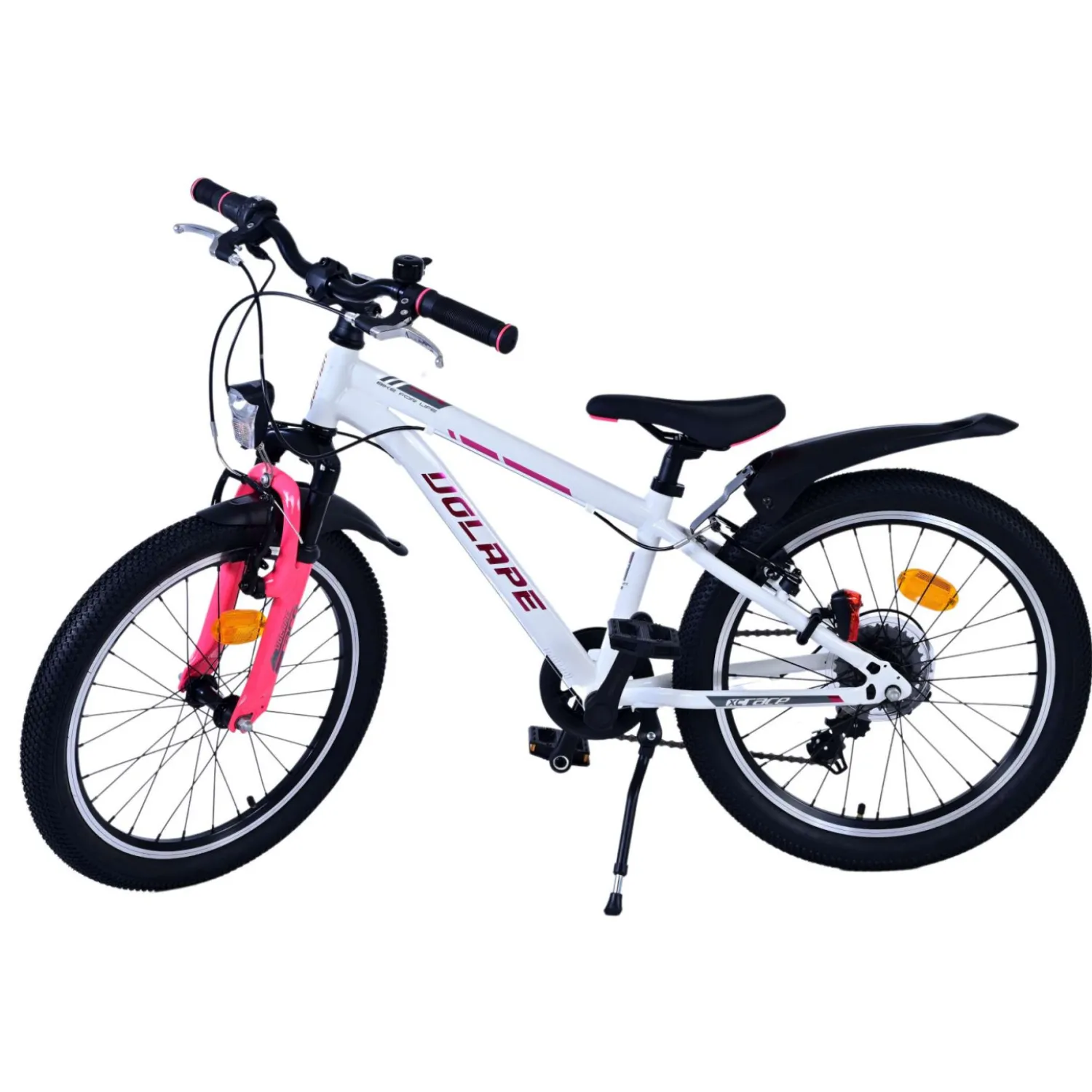 Volare XC Race Fiets - 20 inch - 7 speed - Wit Roze- Sale