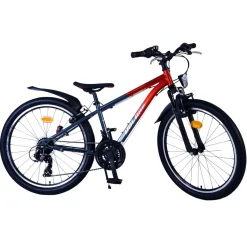 Volare XC Race Fiets - 24 inch - 21 speed - Rood/Grijs><noscript><img width=