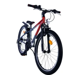 Volare XC Race Fiets - 24 inch - 21 speed - Rood/Grijs><noscript><img width=