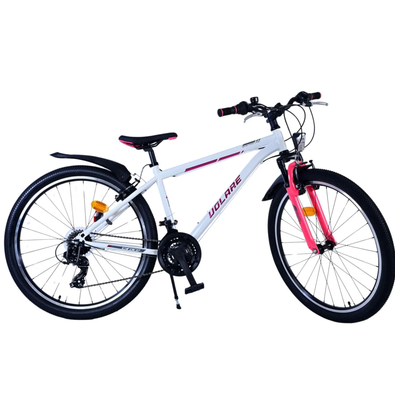 Volare XC Race Fiets - 26 inch - 21 speed - Wit Roze- Best