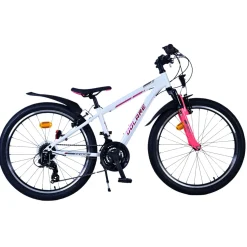 Volare XC Race Fiets - 24 inch - 21 speed - Wit Roze- Hot
