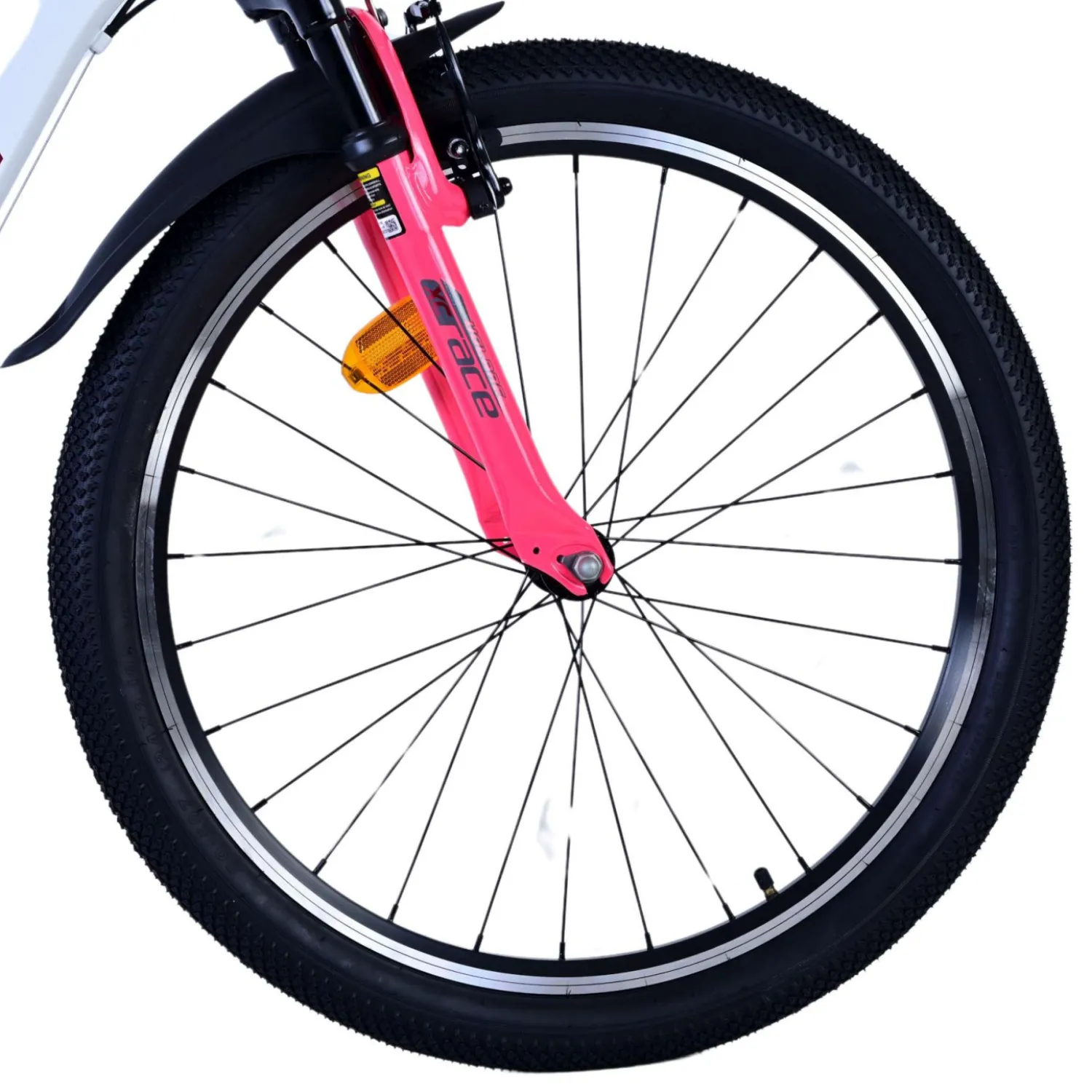 Volare XC Race Fiets - 24 inch - 21 speed - Wit Roze- Hot