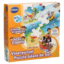 Vrolijke Vriendjes Vloerpuzzel Pirateneiland-VTech Hot