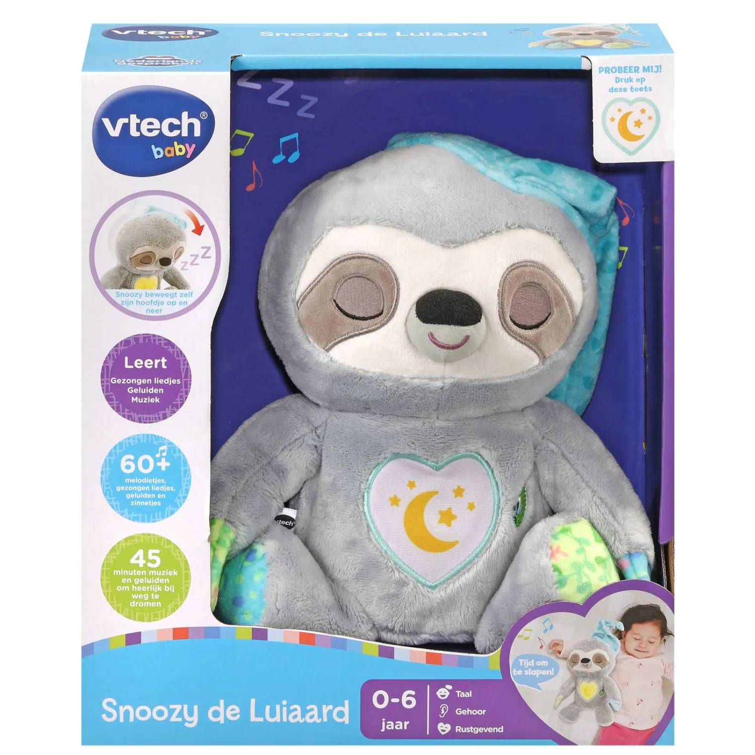 Dierenvriendjes Snoozy de Luiaard-VTech Clearance