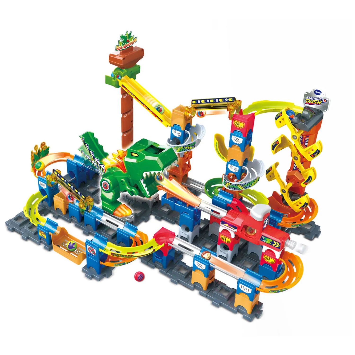 Marble Rush Dino Adventures Magnetish Set XL400E Knikkerbaan-VTech Best
