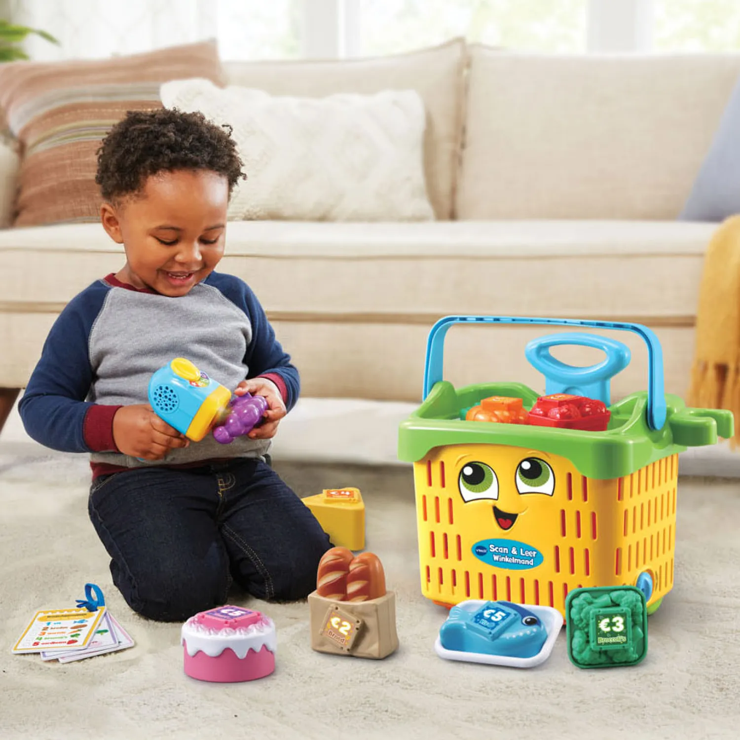 Scan & Leer Winkelmand-VTech Hot