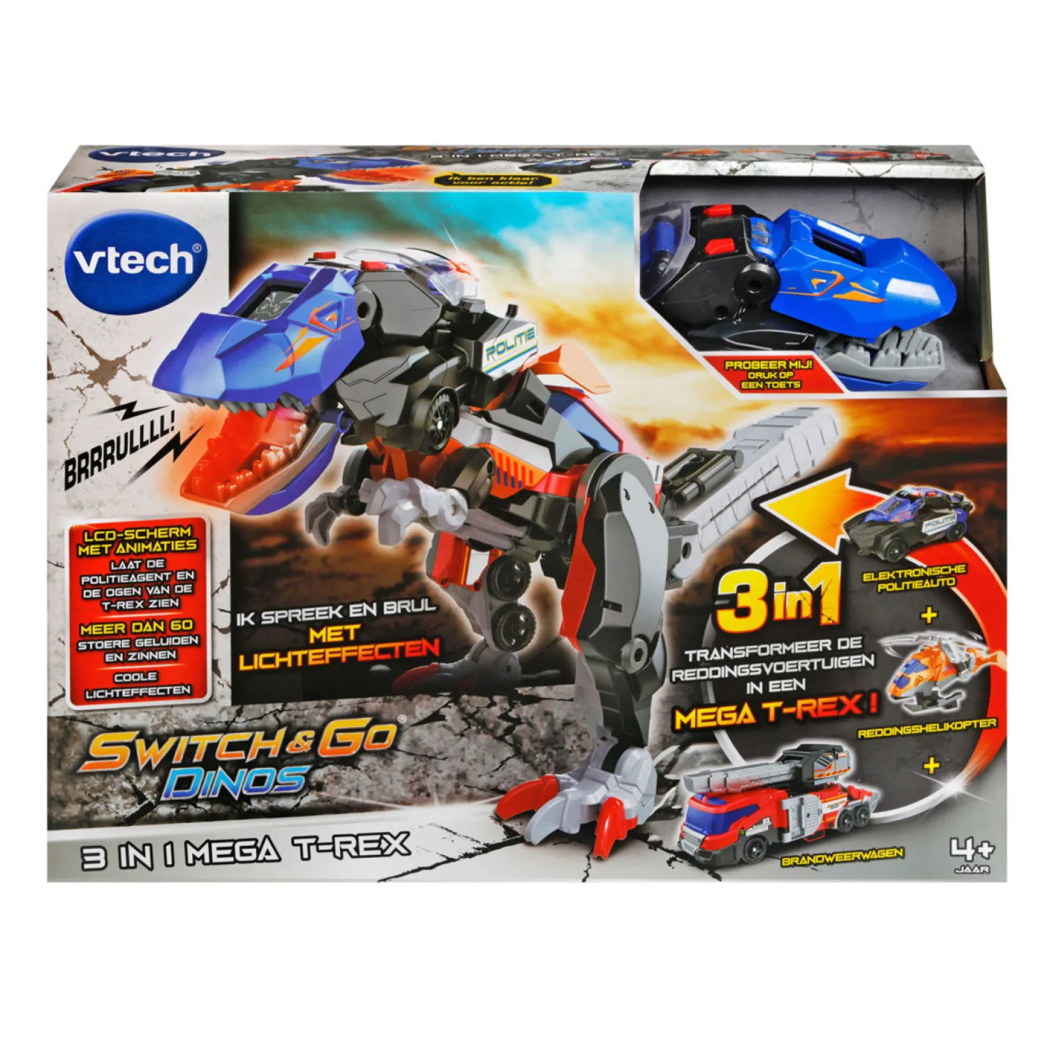 Switch & Go Dino's 3 in 1 Mega T-Rex>VTech Hot