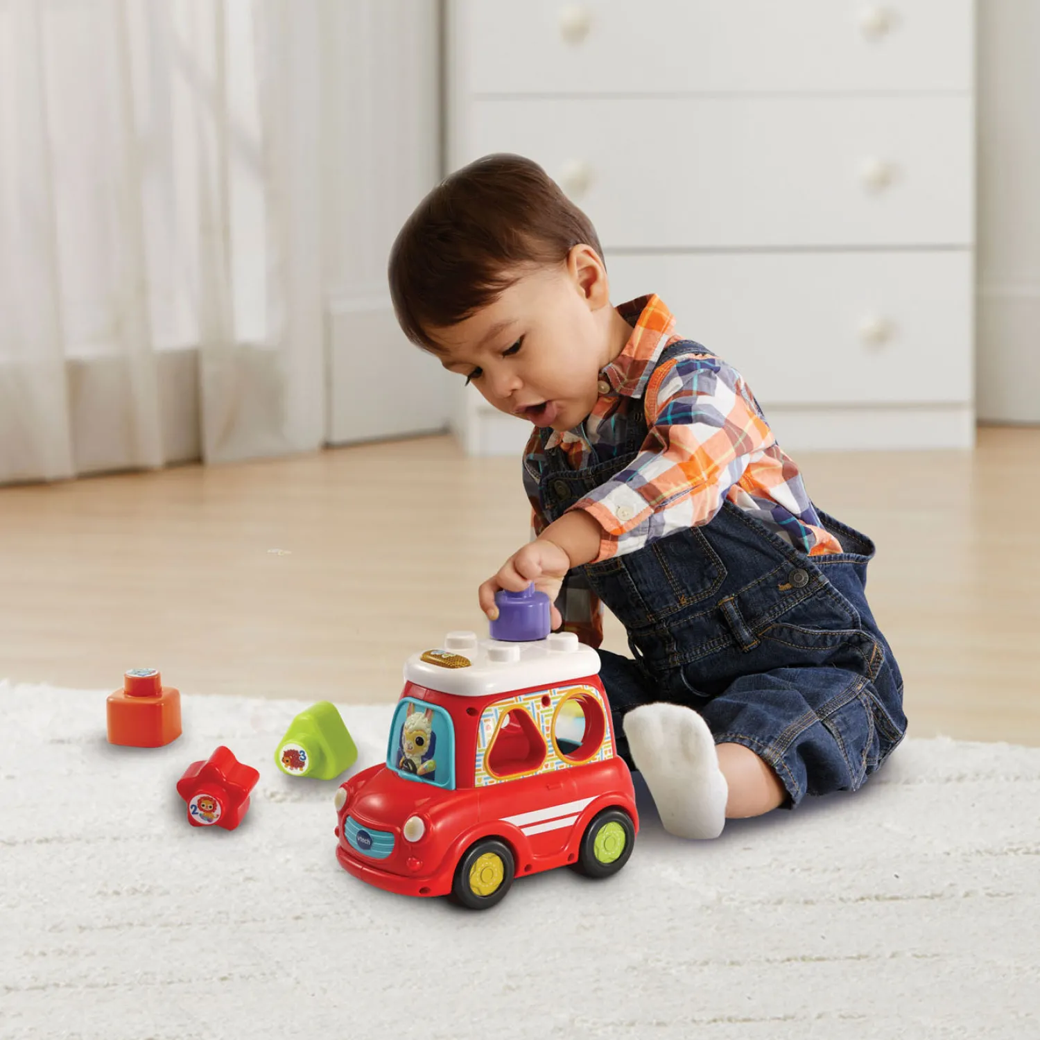 Vrolijke Vormenauto-Vtech