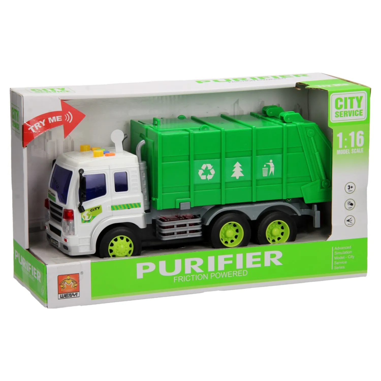 Vuilniswagen Licht & Geluid Clearance