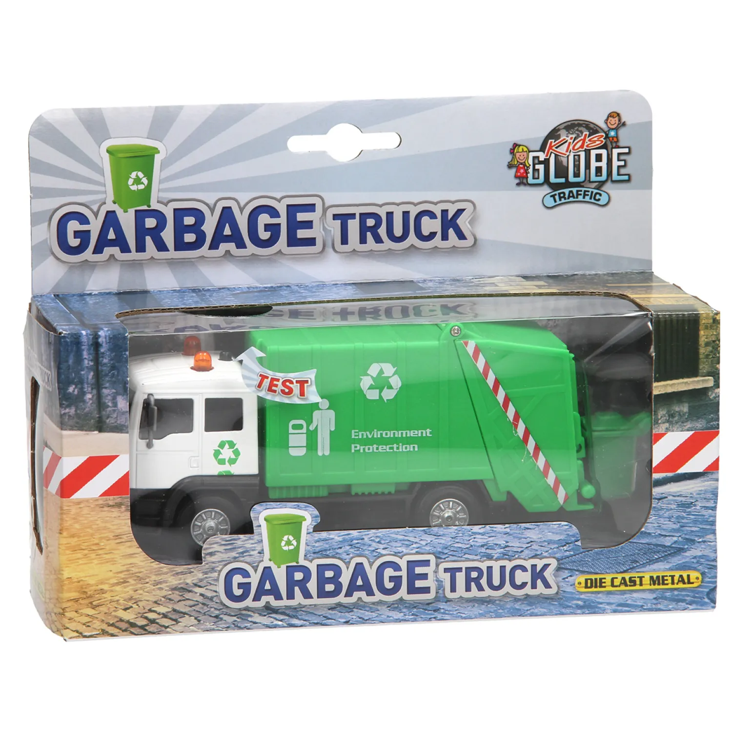 Kids Globe Vuilniswagen met Licht en Geluid Clearance