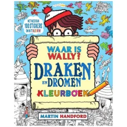 WPG uitgevers Waar is Wally? Draken en Dromen Kleurboek Discount