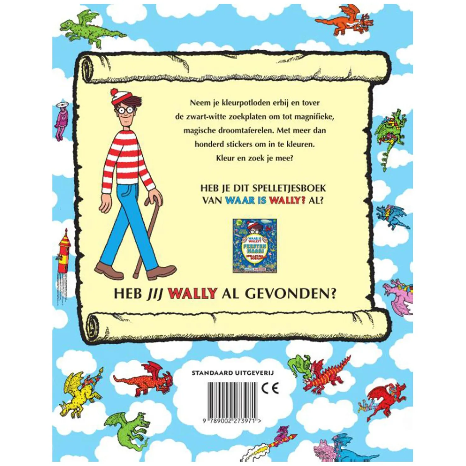 WPG uitgevers Waar is Wally? Draken en Dromen Kleurboek Discount