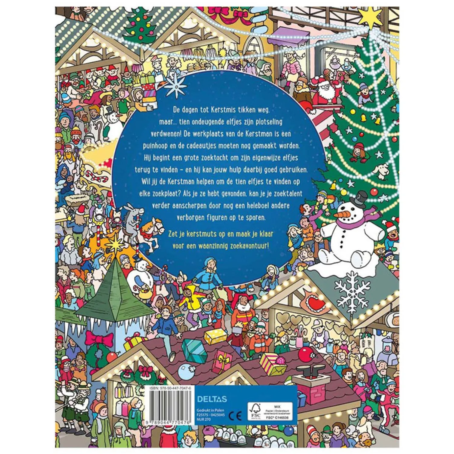 Waar zijn de Kerstelfjes? Kijk- en Zoekboek>Deltas Sale
