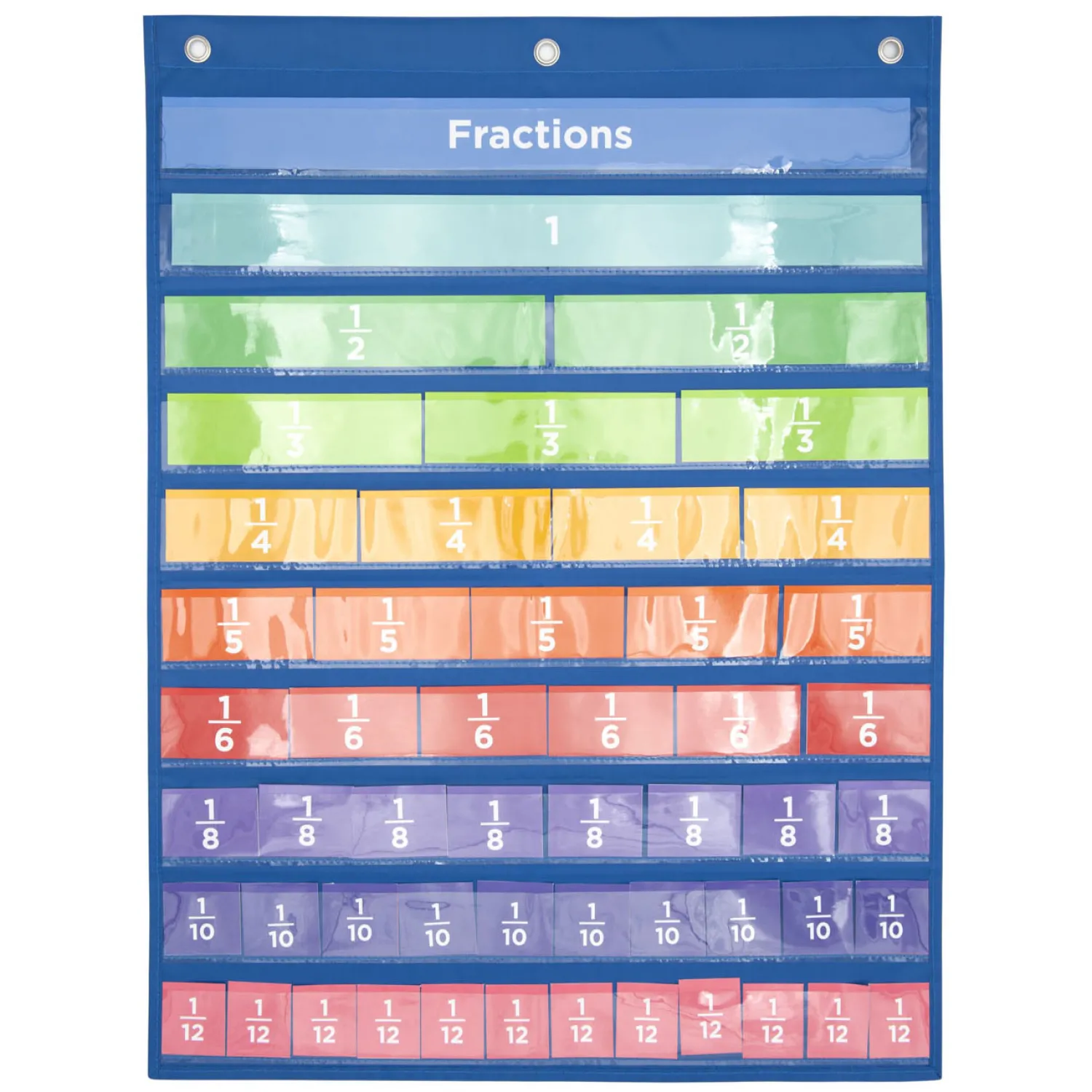 Wandkaart Breuken met 52 Kaarten>Achoka Discount