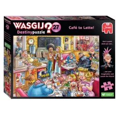 Wasgij Destiny 27 Legpuzzel - De Koffieshop!, 1000st.>Jumbo Hot