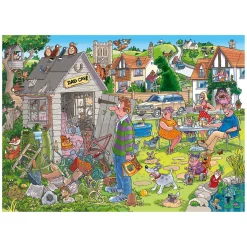 Wasgij Destiny 28 Legpuzzel - De Mancave van Pa, 1000st.> Discount