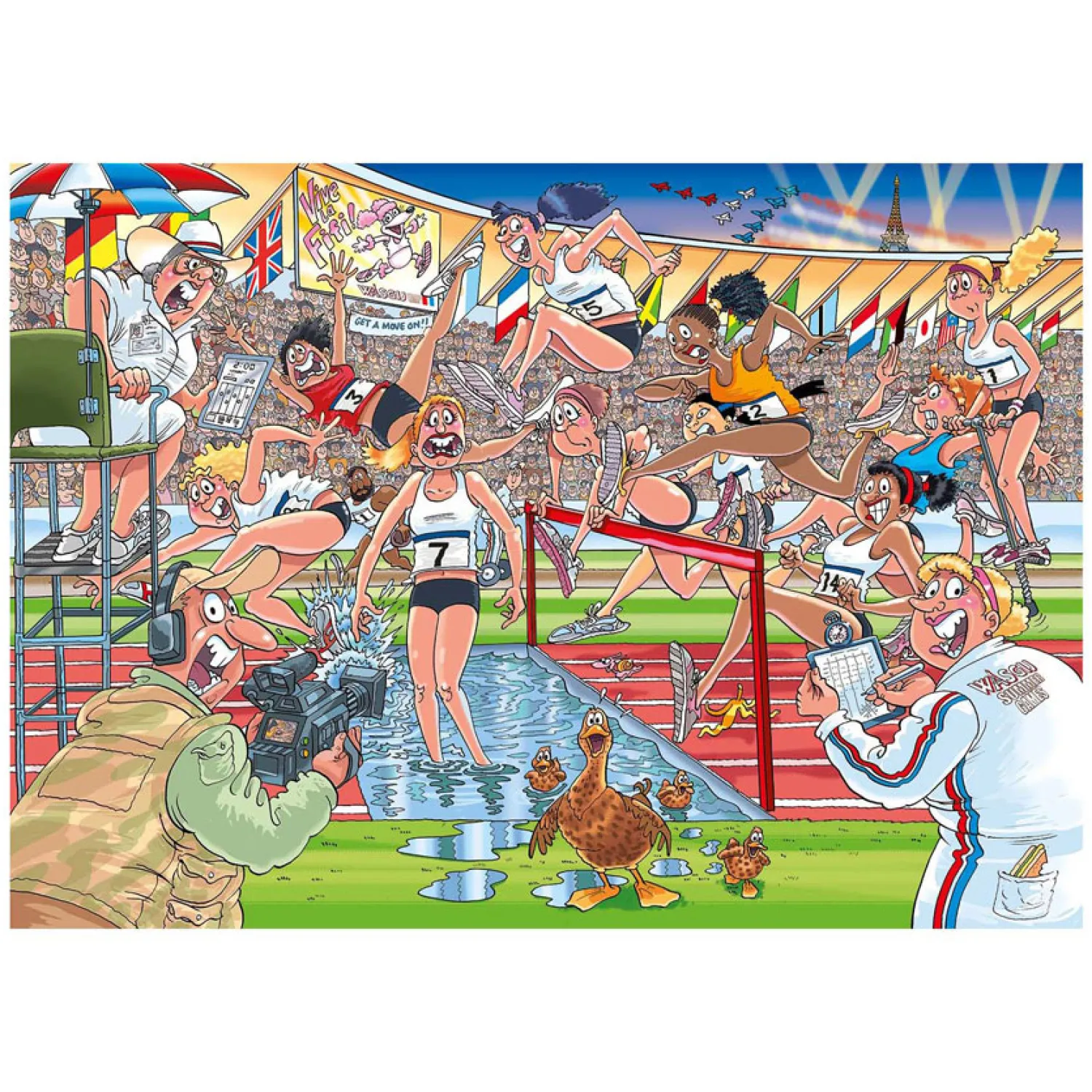 Wasgij Original 44 Legpuzzel - Zomerspelen!, 1000st.>Jumbo Discount