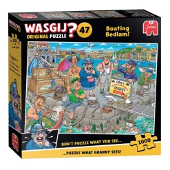 Jumbo Wasgij Original 47 Legpuzzel - De boot in! - 1000st. Discount