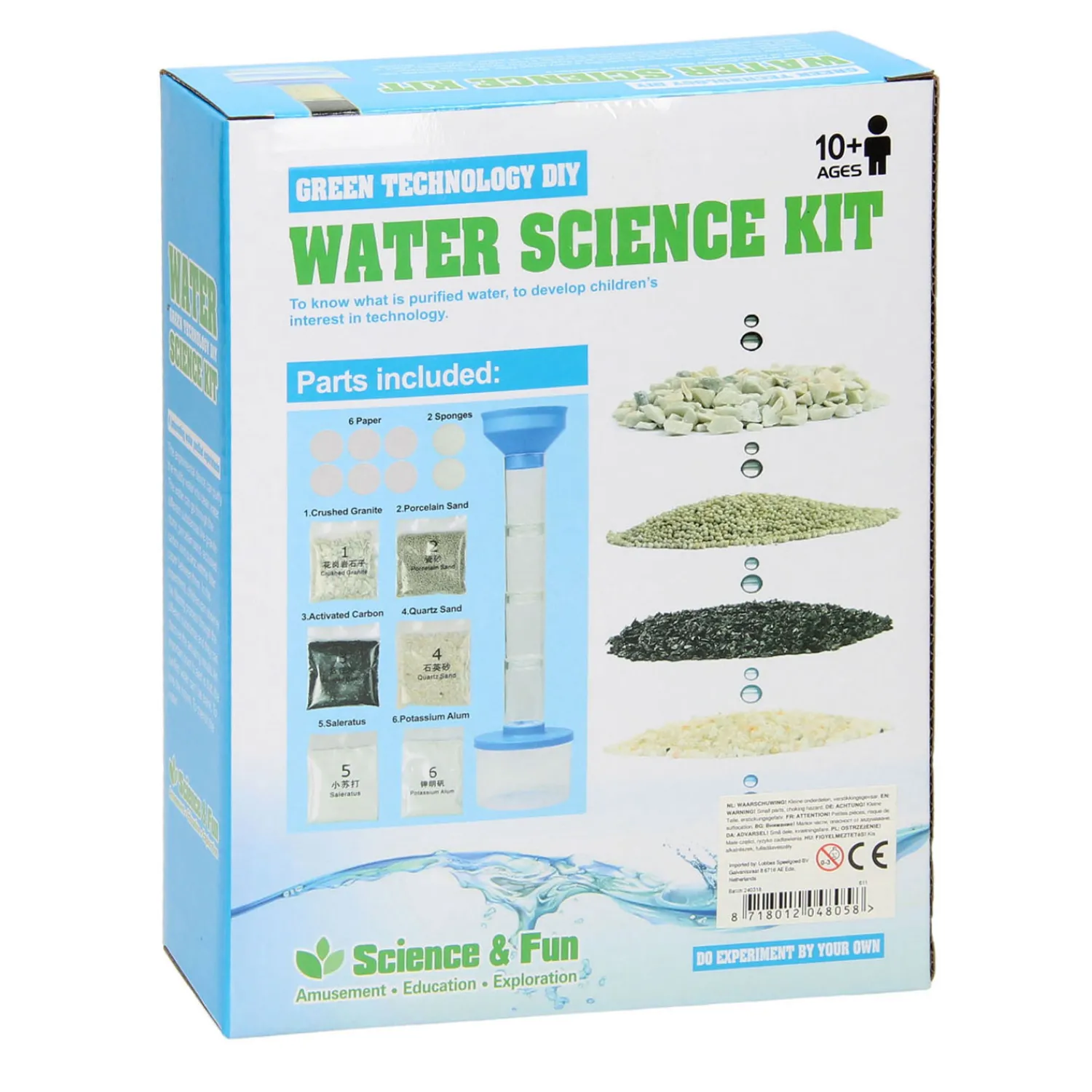 Water Science Kit Experimentenset> Outlet