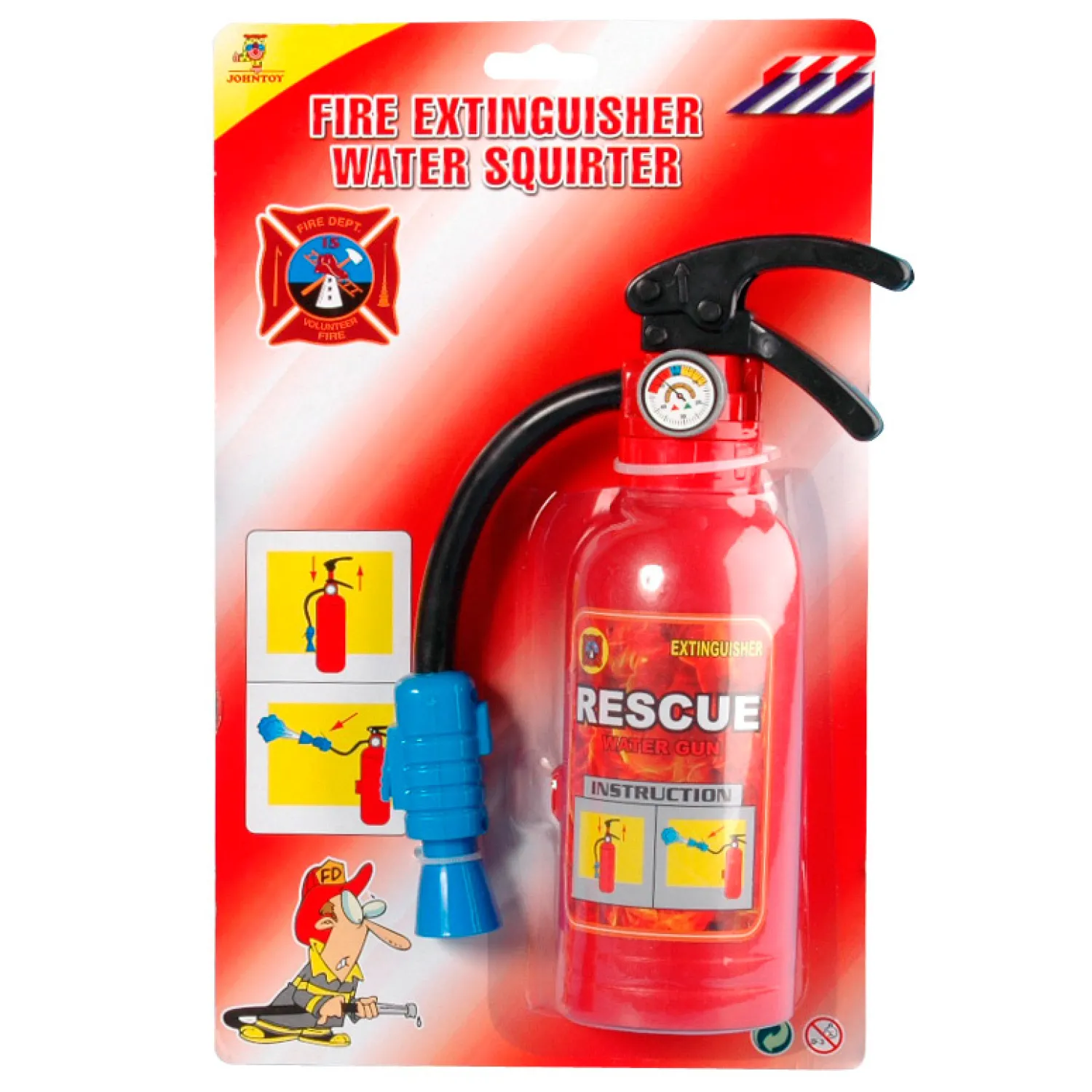 Waterpistool Brandblusser-Johntoy Hot