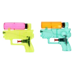 Waterpistooltjes Transparant, 2st. Hot