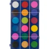 Waterverfpalet met Kwast, 18 kleuren.-Grafix Best