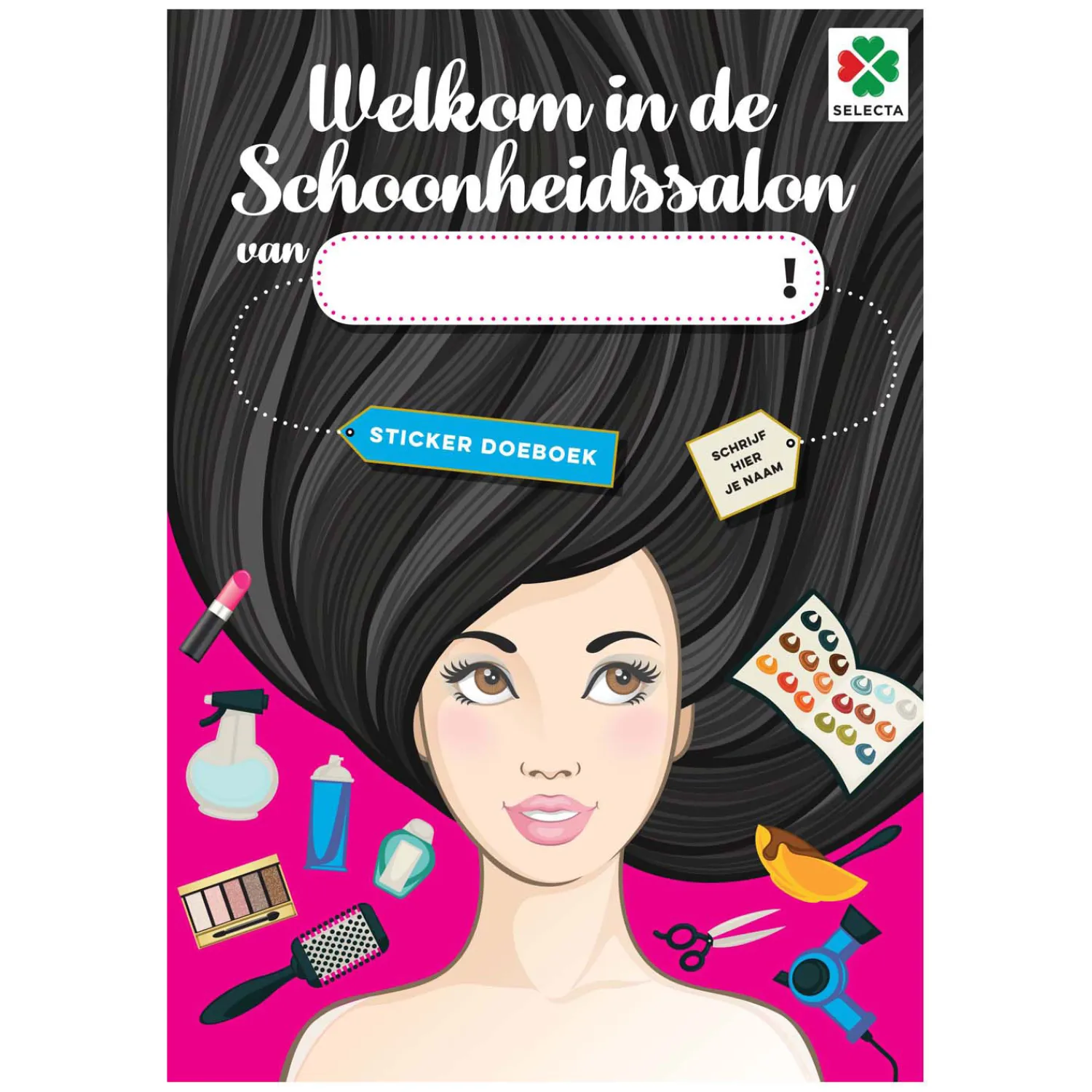 Welkom in Mijn Schoonheindssalon Stickerboek>Selecta Discount