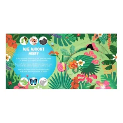 Lantaarn Publishers Wie Woont Hier? In de Jungle Flapjesboek Online