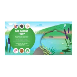 Lantaarn Publishers Wie Woont Hier? In de Natuur Flapjesboek