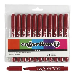 Wijnrode Jumbo Stiften, 12st.>Creativ Company Sale