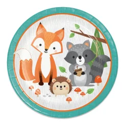 Haza Witbaard Wild Ones Bordjes Bosdieren, 8st. Online