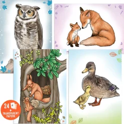 Wilde Dieren Overtrekboek><noscript><img width=