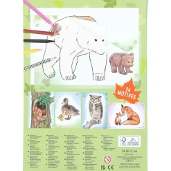 Wilde Dieren Overtrekboek><noscript><img width=