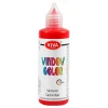 Creativ Company Window Color Sticker en Glasverf - Karmijnrood, 90ml Sale