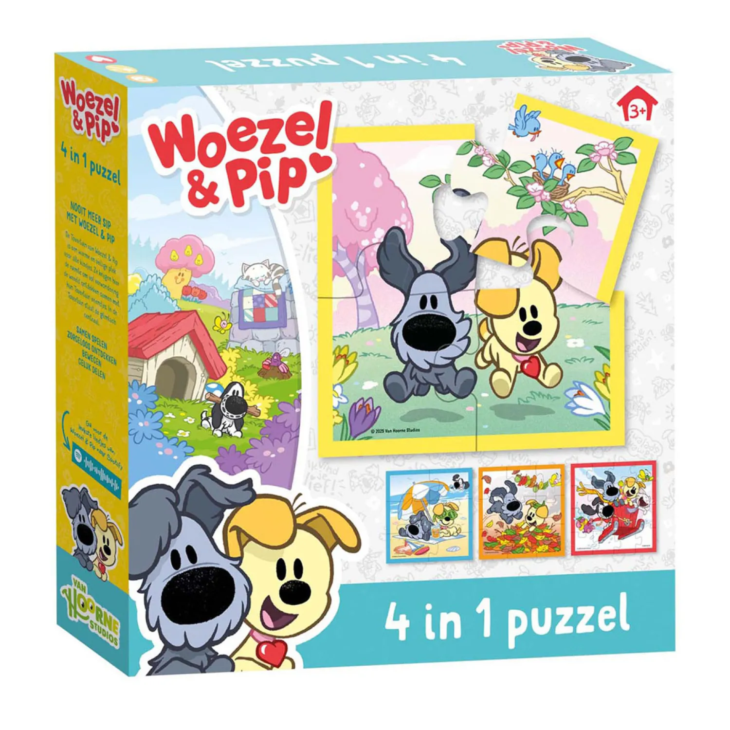 Woezel & Pip 4-1Puzzel>Bambolino Toys Discount