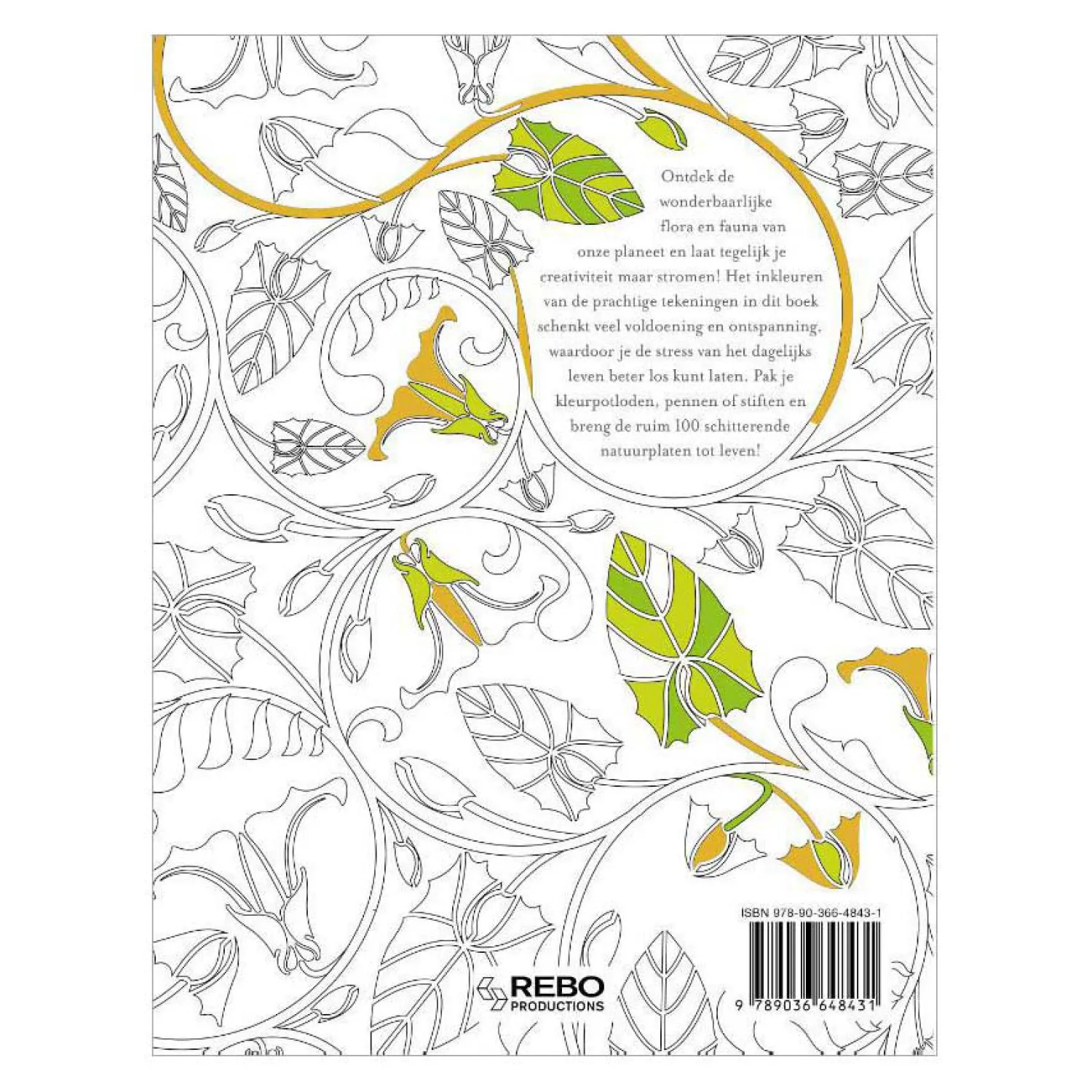 Wonderful Nature - Kleurboek-Rebo Publishers