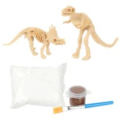 Air Clay Modelleer je eigen Dino Kleiset-World of Dinosaurs New