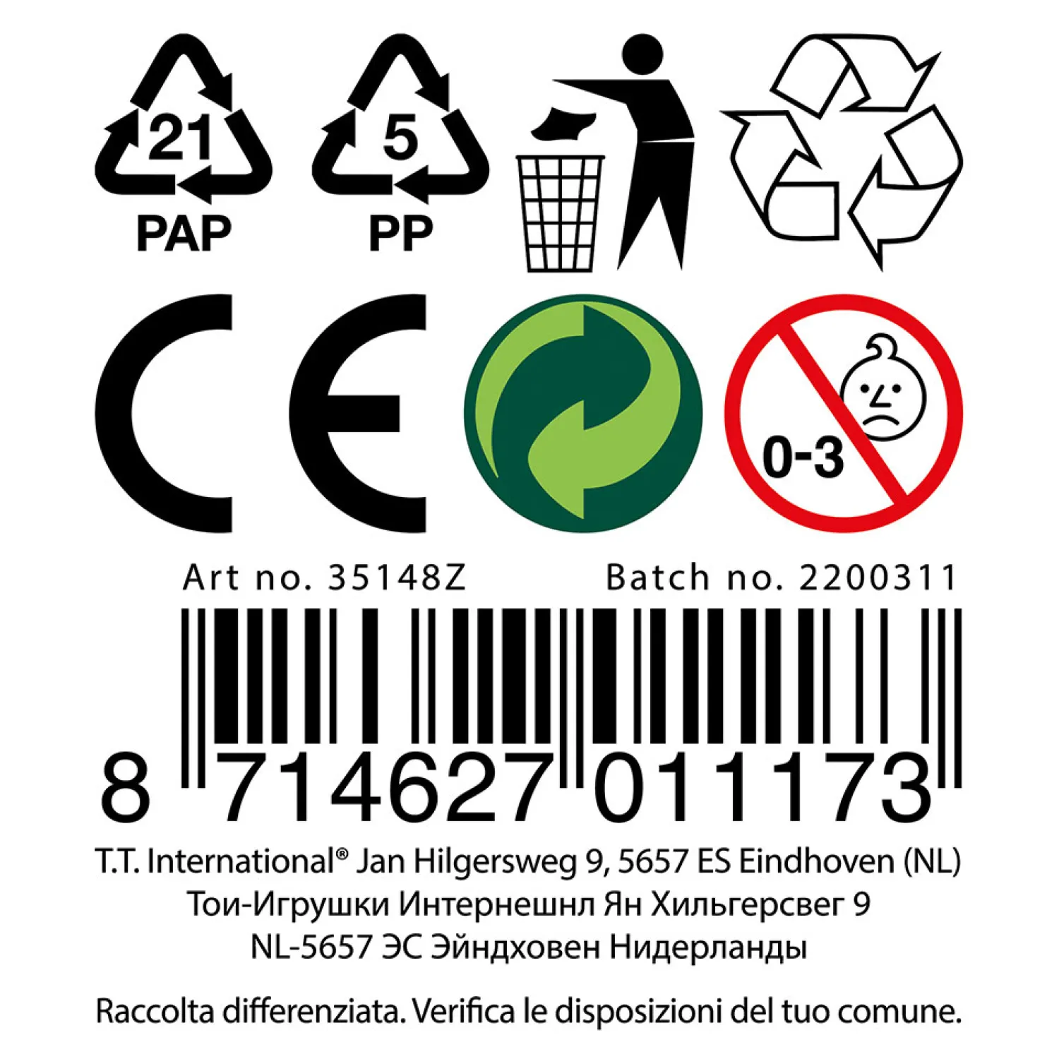 Toi-Toys World of Dinosaurs Frictie Dino op Motor Outlet